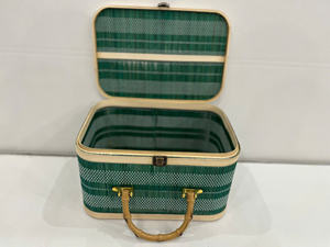 Juego de 3 cestas de almacenamiento multifuncionales ecológicas de bambú tejido para soporte de utensilios de cocina con colores y formas personalizables - Product Image 4