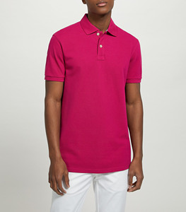 T-shirts polo de golf imprimés avec logo personnalisé de haute qualité Broderie en coton de soie respirante avec fermeture à bouton Vente en gros à séchage rapide - Product Image 1