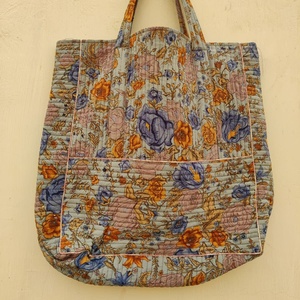 Indian Handmade Cotton Quilted Tote <b>Bag</b> <b>for</b> Women Large Eco-Friendly Party Reversible <b>Beach</b> <b>Bags</b> Shoulder <b>Bag</b> Wholesale Price - Product Image 1
