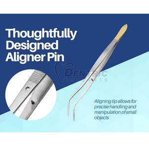 Pince à épiler en acier inoxydable de précision pince à coton chirurgicale dentaire réutilisable Source d'alimentation manuelle prix usine OEM ODM disponible - Product Image 3