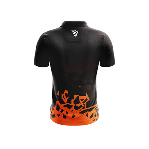 Polo deportivo sublimado: ultraligera, de alto estiramiento, que absorbe la humedad, transpirable, de secado rápido, resistente a los rayos UV, impresión personalizada - Product Image 2