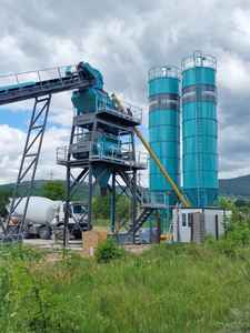 Advanced 100 M3/h Centrale à béton stationnaire PLC Noyau de moteur Boîte de vitesses Portant la machine par lots Composant de moteur à noyau de mise au point - Product Image 6