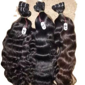 Paquetes de cabello crudo 12a sin procesar, venta al por mayor de cabello humano alineado con cutícula virgen recta de hueso al por mayor - Product Image 1