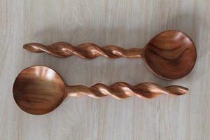 Cuchara de Servir Desechable de Madera Natural Ecológica con Diseño Ergonómico y Acabado Liso para Tareas Diarias de Cocina - Product Image 4