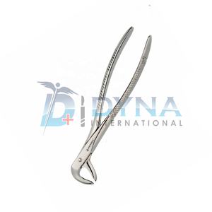 Forceps d'extraction dentaire en acier inoxydable de haute qualité Fig. 73 Instruments manuels pour molaires inférieures Dynaintl Dy-0863 certifiés CE - Product Image 3