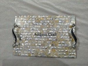 Prix direct usine 2026 Nouveau design Plateau de service Ramadan Eid en nacre incrustée, plateau rond en nacre pour la maison, l'hôtel, le mariage - Product Image 4