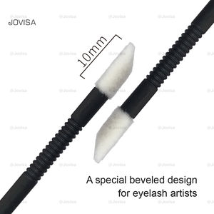 Conexión biselada Microcepillo Tipo Eliminación rápida Cepillo de extensión de pestañas Varitas desechables Cepillo de eliminación de maquillaje - Product Image 3