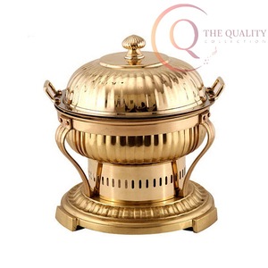 Buffet en métal classique de luxe pour la restauration de mariage |   Conserve les aliments chauds et frais pour les invités - Product Image 1