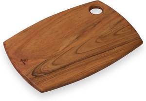 Tabla de quesos de madera de acacia ecológica personalizada y bloque de corte con asa para utensilios de cocina de HF CRAFTS - Product Image 6
