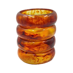 กำไลทำมือสำหรับชุดที่ทันสมัยและคลาสสิกทำด้วยมือกำไลเรซิ่นสีสันสดใสสำหรับสวมใส่ทุกวันและเป็นของขวัญ - Product Image 1