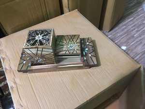 Ensemble d'encensoirs islamiques écologiques, fabriqués en bois et résine arabes, faits à la main pour neutraliser les odeurs et embellir la décoration intérieure - Product Image 6