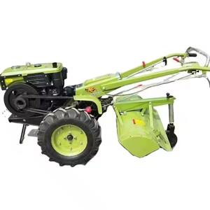 Mini agricultura mano caminar Tractor dos ruedas Tractor remolque - Product Image 6