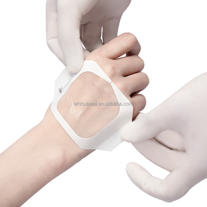 Bantalan penyerap hidrokoloid, tahan air IV Cannula memperbaiki luka steril transparan berperekat Pu Film berdandan dengan hidrokoloid - Product Image 1