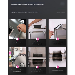 Rebanadora de Carne de Alta Resistencia y Rebanadora de Carne Congelada Diseñada para Manejar las Tareas Más Difíciles, Incluyendo Cortar Bloques Congelados - Product Image 4