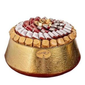 Cuenco de Chocolate de Metal clásico para servir, cuenco de dulces de oro elegante para bodas, cuenco de Chocolate, exhibición de postres, precio razonable - Product Image 1