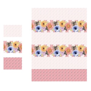 Carreaux muraux en céramique émaillée noire et blanche haute brillance 30x45cm - Product Image 6