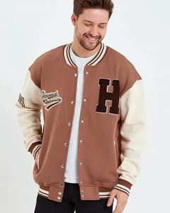 Vestes d'université au design unique pour hommes-Prix d'usine dans toutes les couleurs Tissu de laine d'hiver Col montant Fabricant populaire - Product Image 2