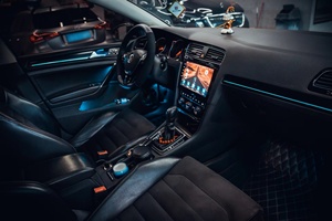 Kit di Illuminazione Ambientale ICarsin per Interni Auto con Guida a Destra/Sinistra per <span class=keywords><strong>Volkswagen</strong></span> VW <span class=keywords><strong>Golf</strong></span> <span class=keywords><strong>R</strong></span> Mk7 2014-2020, Accessori di Finitura e Decorazione - Product Image 2