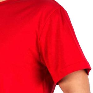 T-shirt personnalisé à manches courtes pour hommes, respirant, 100% coton, logo personnalisé, taille XL pour impression d'été - Product Image 4