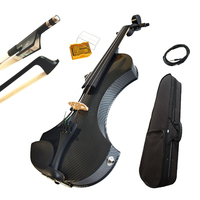Professional Grade Sound Quality Electric Violin Solid Spruce 4/4 Student Electric Violin