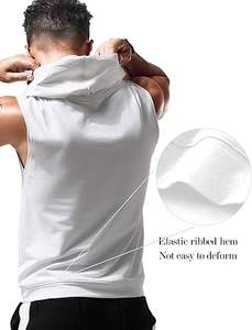 Chaleco deportivo sin mangas para hombre, camiseta sin mangas para entrenamiento de gimnasio, ropa deportiva transpirable de secado rápido para correr y entrenar - Product Image 3