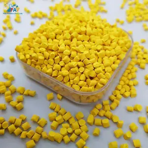 Colore FAVOLENE Masterbatch giallo palline di plastica Master Batch di colore materie prime plastiche per HDPE LDPE di prodotto in plastica