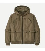 Chaqueta de Trabajo con Capucha para Hombre, 100% Algodón, Estilo Bomber, con Parches Finos, para Invierno, Personalizable con el Logotipo Iron Forge
