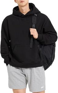 Sweat-shirt uni en coton 100% de haute qualité, tricoté, anti-froissement, logo personnalisé disponible, vente en gros, tendance, surdimensionné - Product Image 6