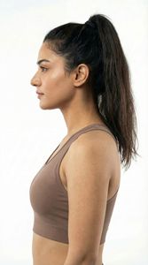 Sujetador Deportivo de Alta Sujeción para Mujer, Color Mocha Nude, Sin Costuras, Esculpido, para Gimnasio, Fitness, Yoga, Ropa Deportiva, Personalizado OEM - Product Image 4