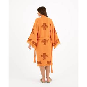 Kimono Largo para Mujer, Prenda Abierta de Moda con Largo Extendido, Perfecto para Capas Elegantes y Guardarropa de Temporada - Product Image 2