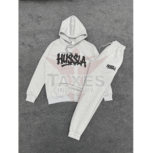 Nuevo Chándal con Cremallera para Hombre con Bordado, 100% Algodón Felpa, Totalmente Personalizable, Ropa para Hombre, 2 Conjuntos - Product Image 2