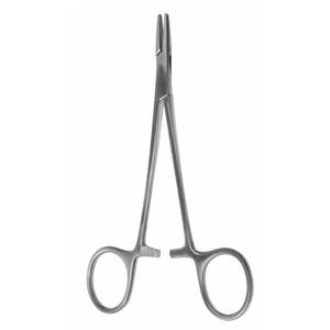 Porte-aiguille Webster avec insert en carbure de tungstène, instrument médical chirurgical réutilisable pour une suture précise, en acier inoxydable pour hôpital - Product Image 1