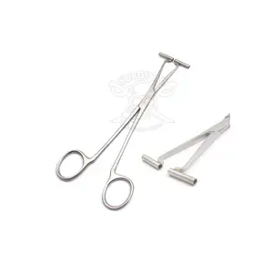 Pinzas para el tabique de acero inoxidable, pinzas para alicates, lengua para perforación del cuerpo, pinzas para enderezar el tabique a precio barato, 1 unidad