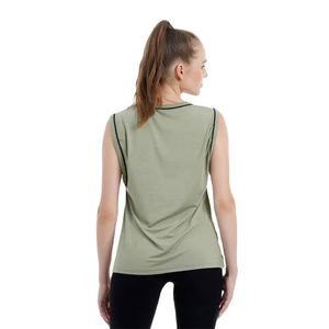 Long Lasting Custom Logo Women's <b>Tank</b> <b>Top</b> <b>Ladies</b> Breathable Sleeveless Loose Fit Women <b>Top</b> Perfect for Workouts or Sports wear - Product Image 3
