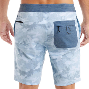 Pantalones cortos de verano personalizados para hombre secado rápido y transpirable estampado 100% poliéster para playa y Pesca - Product Image 2