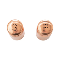 Meilleures ventes : Salières et poivrières personnalisables en acier inoxydable de qualité supérieure, écologiques, motif grenade, vente en gros pour la maison