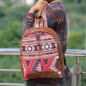 Fabriqué à la main Jacquard Sac À Dos Boho Sac À Dos Élégant Sac À Dos École Sac À Dos - Product Image 4