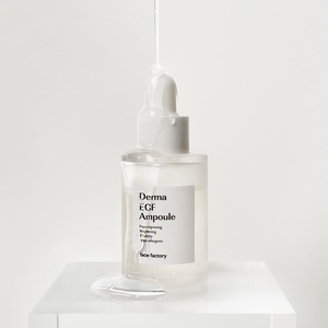 Ampolla Facial Derma EGF de Face Factory, Blanqueadora, Iluminadora, Hidratante, Revitalizante de la Piel, Cosmético de Doble Función, Hecho en Corea - Product Image 1