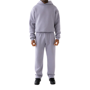 Sudadera con capucha de armadura de gran tamaño de doble capa de algodón y poliéster 100% de alta calidad, recortada y de gran tamaño, talla L para el uso de sombras de invierno - Product Image 4