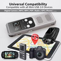 Connecteur de conversion USB Type C femelle vers Mini USB 2.0 mâle Prise en charge de la charge et de la synchronisation des données pour GoPro Hero 3 +, lecteurs MP3, Dash Cam