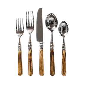 Cubiertos de lujo para restaurante, tenedor y cuchara pulido con espejo, cuchillo, juego de cubiertos de plata de acero inoxidable, cubiertos Premium PARA CENA - Product Image 5