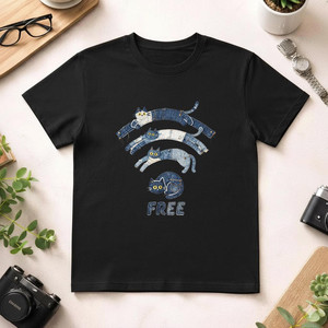 T-Shirt Unisex 100% Cotone 210GSM Stile Casual con Logo Personalizzato Stampato sul Davanti Disponibile Serigrafia DTG per Uso Quotidiano - Product Image 1
