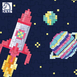 Cartoon Spaceman 1000 pièces Jeu de société amusant Jigsaw Puzzle - Product Image 3