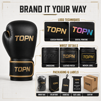 Sarung Tangan Tinju Kulit PU 8-18oz Sarung Tangan Latihan untuk Pria Wanita dengan Pelindung Mulut Penyerap Benturan untuk Tinju MMA Kickboxing