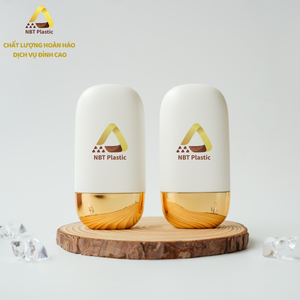 Vietnam Factory Direct HDPE 50ml Botella de plástico Embalaje cosmético personalizable con tapón de rosca Protector solar Venta al por mayor Verificado - Product Image 1