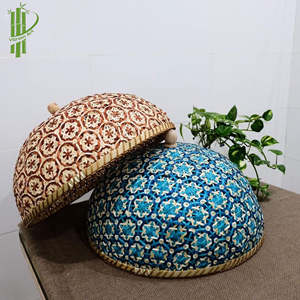 ฝาครอบอาหารไม้ไผ่ผลิตในเวียดนาม เป็นมิตรกับสิ่งแวดล้อม/ ฝาครอบอาหารทำจากไม้ไผ่ธรรมชาติ ฝาครอบจาน ผู้จัดจำหน่ายที่ดีที่สุด - Product Image 2