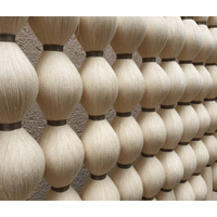 Décoration murale Poxon, grande suspension bohème en macramé avec motif à franges, décoration suspendue faite à la main pour le salon
