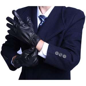 Guantes de cuero a la moda para mujer/guantes de moda para hombre para vestir piel de oveja nuevo estilo guantes de cuero de alta calidad - Product Image 4