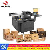 Imprimante Sunthinks Newst One Pass pour sacs en papier kraft, sacs fourre-tout, boîtes cadeaux en carton ondulé, imprimante à passage unique avec chargeur automatique