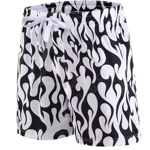 Pantalones cortos de baloncesto en blanco de algodón liso personalizados/pantalones cortos de baloncesto hechos con material completamente transpirable - Product Image 3